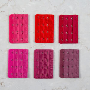 50 accessoires de soutien-gorge, boucle allongée, 4 lignes, 3 crochets, crochet, extenseur, bande oculaire, vente en gros - Product Image 4