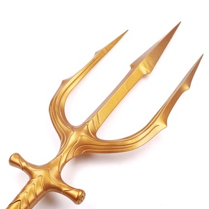 210cm Full Metal <span class=keywords><strong>DC</strong></span> Film Réplique Aquaman Hero Trident - Product Image 3