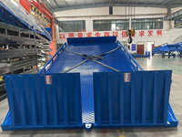 Rampe de chargement mobile hydraulique 8 tonnes, hauteur réglable, rampe de déchargement de conteneurs pour entrepôt