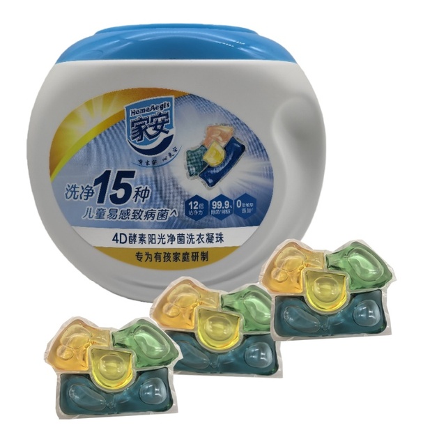 2026 Flower Scent Laundry Detergent Pods 10g/pcs Disposable Liquid Laundry Pods Bulk Washing Capsules
