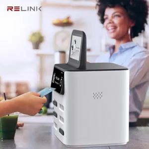 Relink New Product NFC Power Bank Rental Station With Advertising Led Screen Power Bank Station