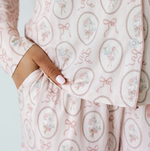 Pijamas Largos de 2 Piezas para Mujer, Elegantes y Estampados, Ropa de Dormir Suave para el Hogar, Conjuntos de Pijamas para Mujer - Product Image 2