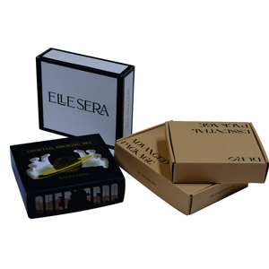 Custom Cosmetic Supplies Recyclable Corrugated Board Skin Care Black Mailer <b>Box</b> Corrugated Kraft Paper Folding Packaging Boxes - Product Image 6