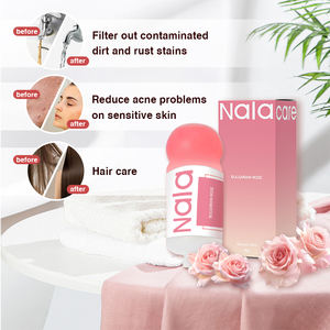 K pommeau de douche parfumé filtre cinq parfums apaisants filtre à eau de douche adoucisseur d'eau accessoires de salle de bain améliorer les cheveux/la peau - Product Image 1