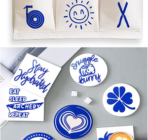 Free Sample White Printable Heat PET Transfer Vinyl 30.5*30.5cm Customizable <strong>Size</strong> <strong>Sublimation</strong> Vinyl Sticker <strong>Paper</strong> for Clothing - Product Image 4