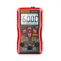 Multimètre numérique professionnel HD avec écran couleur Accessoire de test électronique bricolage
