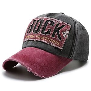 2025, venta al por mayor, gorras de béisbol bordadas con letras Vintage, gorras de camión, ropa de calle, gorra de algodón lavado desgastado, gorras de béisbol - Product Image 5