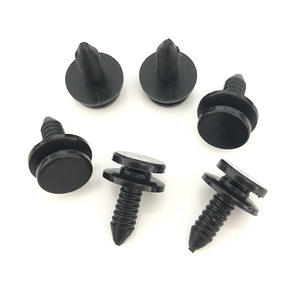 Clips de fixation en plastique noir pour garnitures automobiles, pour Porsche Volkswagen, attaches de panneaux intérieurs, pièces de rechange pour réparation - Product Image 2