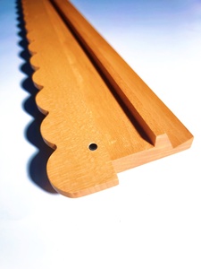 Bordure décorative festonnée en bois pour cadre, bordure de montage en acrylique pour présentoir et cadre de signalisation - Product Image 2