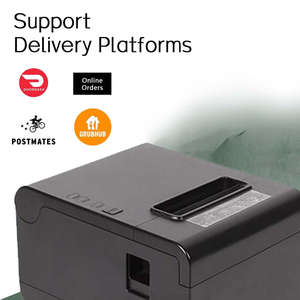 เครื่องพิมพ์ใบเสร็จความร้อน 80 มม. สำหรับเครื่อง POS ซูเปอร์มาร์เก็ต รองรับ ESC/POS พร้อมใบมีดตัดอัตโนมัติ รับประกัน 1 ปี ช่องต่อ USB - Product Image 5