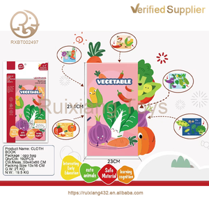 Libro educativo de tela Montessori, libros <span class=keywords><strong>para</strong></span> bebés <span class=keywords><strong>para</strong></span> niños pequeños y recién <span class=keywords><strong>nacidos</strong></span>, regalos de tela interactivos de fabricantes al por mayor - Product Image 5