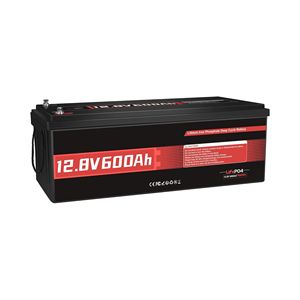 12V 600Ah LiFePO4 リチウム電池 内蔵 200A BMS 7200Wh ディープサイクル リチウム鉄リン酸電池 RV 家庭用エネルギー貯蔵用 - Product Image 1