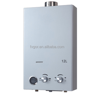 6l-24l ng LPG ngay lập tức Máy nước nóng khí hiển thị trắng mở ống khói Loại máy nước nóng khí - Product Image 3