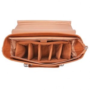Bolso de Cámara DSLR Impermeable para Viajes de Negocios, Bolso de Cámara de Video, Bolso de Cámara de Cuero de Moda, el Más Vendido de Fábrica BSCI - Product Image 4