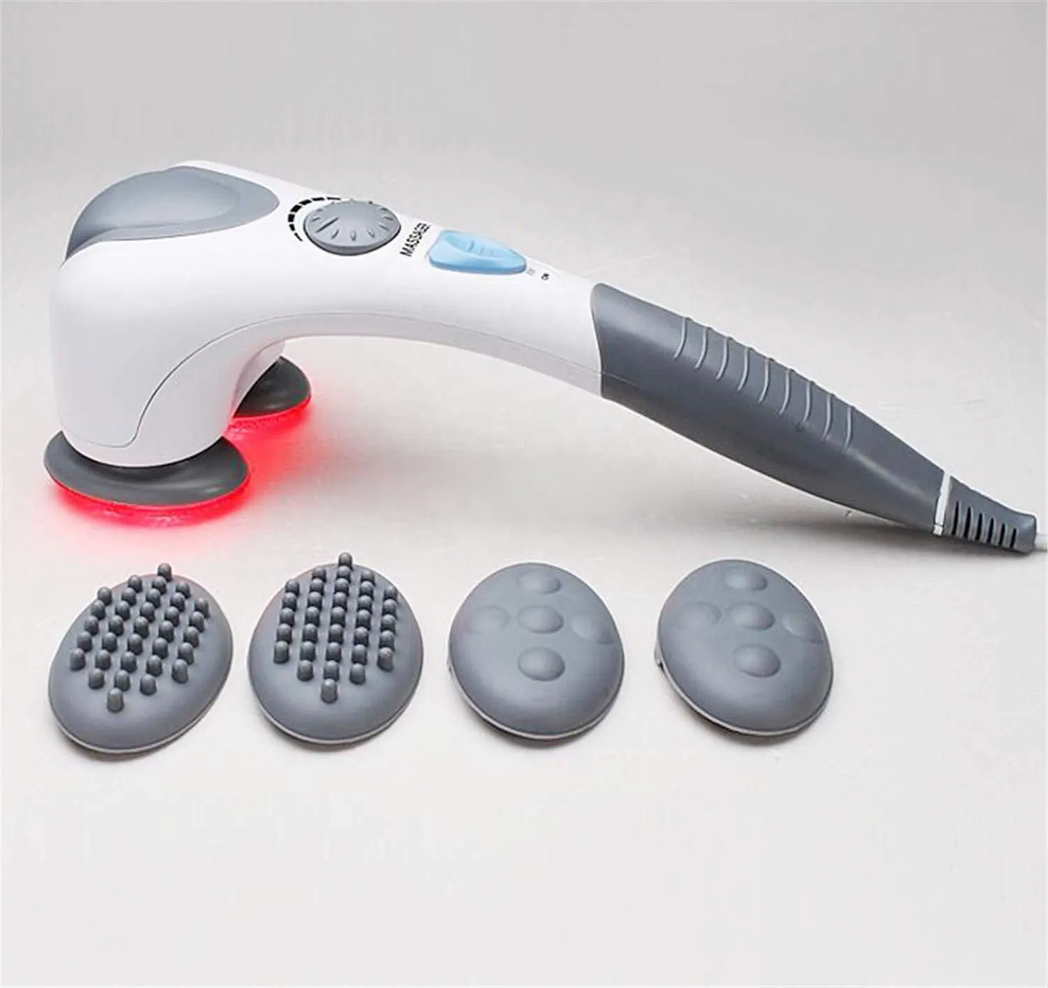 OEM Wholesaler electric dual head vibrating infrared heat massager