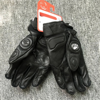 Gants de moto en cuir AF_S6, coupe-vent, compatibles écran tactile, pour la conduite hors route