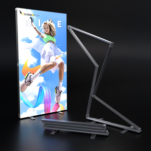 HAWK Agente Procurado 10s Montagem Dobrável Publicidade Tecido Led Lightbox Frameless Pop up Tecido Dobrável Veg Caixa De Luz - Product Image 1