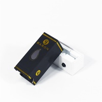 Boîte cadeau rigide personnalisée en carton pour cartouche de 1 gramme, avec logo estampé à chaud, emballage de cartouche vide de 2 grammes à l'épreuve des enfants avec fenêtre