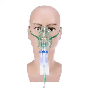 Offre Spéciale vente en gros, Kit de masque de plongée jetable médical réglable avec pince-nez et oxygène