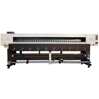 Impresora UV de rollo a rollo ZCRS de 3.2m con 4 cabezales de formato ancho para gráficos exteriores, cajas de luz e impresión de película flexible ZCRS