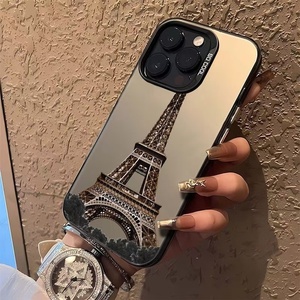 เคสโทรศัพท์มือถือลายหอไอเฟล ปารีส วัสดุ PC สไตล์ Ins ป้องกันการกระแทก สำหรับ 16/15/<span class=keywords><strong>14</strong></span>/17 <span class=keywords><strong>Pro</strong></span> <span class=keywords><strong>Max</strong></span>/Air - Product Image 4