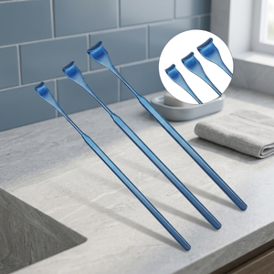 Rétracteurs de couvercle réglables en alliage d'aluminium pour usage vétérinaire, instruments chirurgicaux pour la chirurgie animale, outils manuels réutilisables, lot de 3 bleus CE - Product Image 2