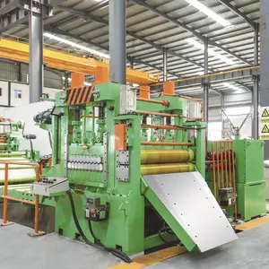 High Speed Galvanized Steel Cut To Length Line Rotary Fly Shearing Steel Coil Cutting Slitting Machinery