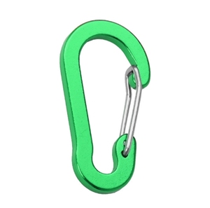 40mm 50mm 60mm Llavero de aluminio barato Gancho de resorte Gancho DE SEGURIDAD Mosquetón de <span class=keywords><strong>escalada</strong></span> al aire libre - Product Image 6