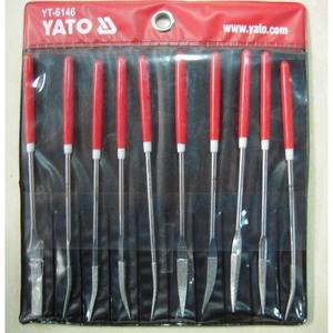 Juego de limas de diamante Yato de 10 piezas con forma especial para trabajos artesanales en madera y metal - Product Image 2
