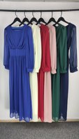 Nouvelle arrivée en gros à prix réduit : Robe longue en mousseline de soie pour femmes musulmanes, grande taille, confortable et respirante, style cardigan islamique à manches longues