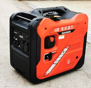 <span class=keywords><strong>5KW</strong></span> 디지털 주파수 변환 가솔린 발전기 세트 - Product Image 5