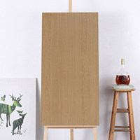 Carreaux de sol intérieurs en céramique imitation bois style crème 600x1200mm, antidérapants, légers, épaisseur 0,9 mm pour salon et chambre