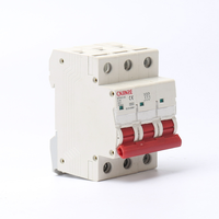 Disjoncteur miniature (MCB) DZ47-63 1P 6A AC, capacité de coupure 6KA, protection fiable contre les surcharges et les courts-circuits pour usage domestique