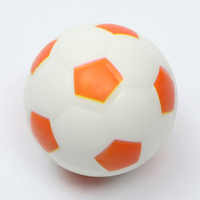 Balle de football en PU avec logo personnalisé, jouet de football, balle anti-stress rebondissante en mousse PU à impression complète, vente à chaud