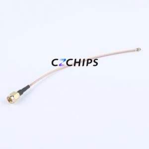 KH-SMAJ-IPEX-RG1.78-140 RF Cable RF ( Input End Output End: SMA-J to IPEX )( Cable Length: 14cm )( IPEX Generation: 1 gen ) - Product Image 1