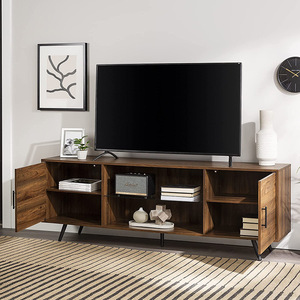 Hot Selling Wooden <strong>TV</strong> Stand with 2 Small Cabinets Storage and <strong>Shelves</strong> Modern Style Table <strong>for</strong> Living Room and Bedroom - Product Image 3