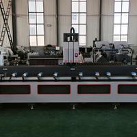 Machine de copie et de fraisage CNC automatique pour profilés aluminium de portes, profilés plastiques, persiennes et rainures de serrures