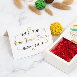 Tarjetas <span class=keywords><strong>de</strong></span> Felicitación Plegables Impresas a Color al por Mayor, Tarjetas <span class=keywords><strong>de</strong></span> Agradecimiento para Bodas, Cumpleaños, San Valentín y Todas las Ocasiones - Product Image 4