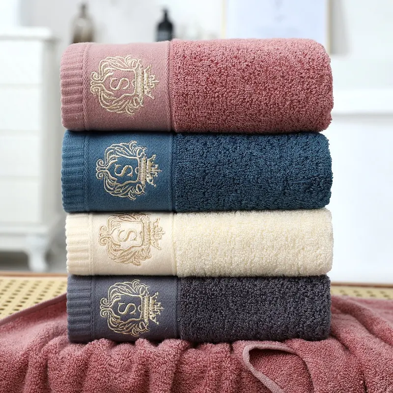 Factory Wholesale facial Towel Bamboo Fiber Soft, Absorbent, Durable, No Hair Loss Organic Bamboo Turban towel High-grade