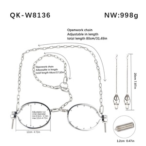 QKKQ Usine En Gros Pinces À Mamelon Conception Unique Poitrine Gros Clips BDSM Pinces À Mamelon Couples Flirter Sex Toys pour Femme - Product Image 5