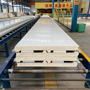 Panneaux <span class=keywords><strong>de</strong></span> toiture pour entrepôt, hauteur 8 mètres, isolation PU, panneaux <span class=keywords><strong>de</strong></span> toiture préfabriqués, imperméables pour entrepôt - Product Image 2