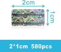 Industrial Grade Tamper-Proof Hologram Stickers for Consumer Electronics