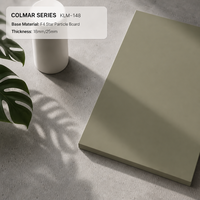 Panneau de panneaux de particules mélaminés série Colmar 8 couleurs F4 Star 18mm pour cuisine modulaire et personnalisation de salle à manger