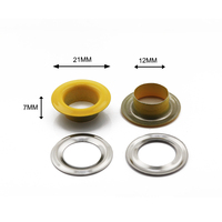Vente en gros 26 #   Fournisseur de passants métalliques en laiton et cuivre, œillet argenté 12 mm pour bannière