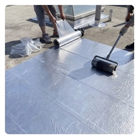 Rouleau de caoutchouc butyle auto-adhésif en aluminium simple face de qualité extérieure Shuangyuan, imperméable, résistant aux UV, garantie 3 ans, pour toiture