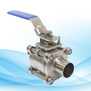 صمام كروي بمحرك هوائي قابل للتخصيص OEM للتحكم في المياه بسعر صحي SS316L - Product Image 3
