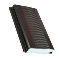 Porte à volets roulants en aluminium à lattes de 77mm avec palan à chaîne manuel pour armoires de cuisine et garages en vente