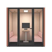 Flexspace 2023 nouvelle cabine de réunion insonorisée professionnelle Pod de bureau pour appel téléphonique acoustique Pod de réunion de bureau privé