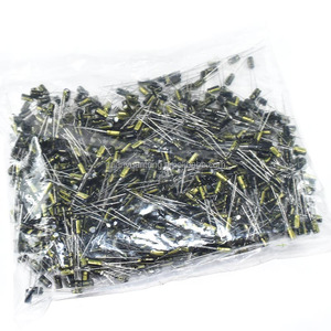 Condensador electrolítico de aluminio 16V <span class=keywords><strong>25V</strong></span> 50V <span class=keywords><strong>1uF</strong></span> 2,2 uf 4,7 uf 10uF 47uF 100uF - Product Image 4