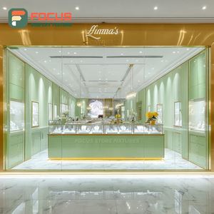 Vitrine de luxe pour bijoux d'aéroport, surface polie, vitrine pour bijouterie - Product Image 4